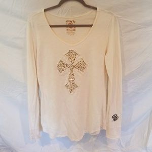 Velvet Stone from The Buckle long sleeved shirt L